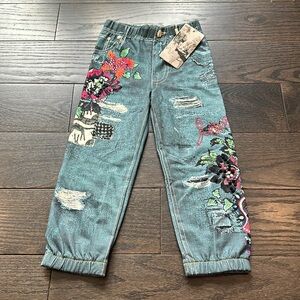 Hannah Banana Cargo Printed Jegging Size 4T